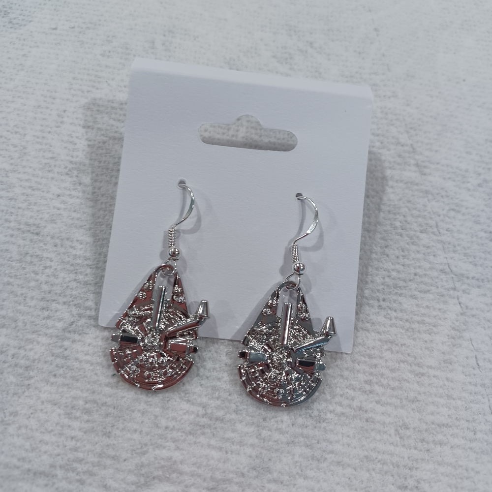 Silver Teardrop Earrings